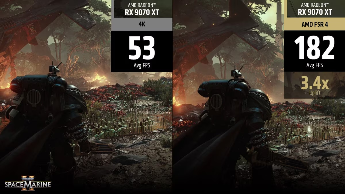 Performances RX 9070 XT